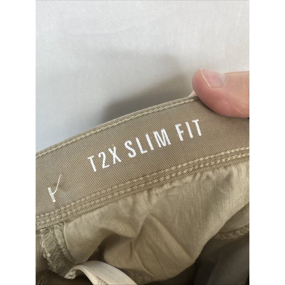 DU/ER Duer T2X Slim‎ Fit Stretch Pants Men’s 30x32 Khaki Performance - Picture 8 of 10